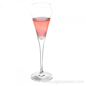 crystal glass toasting champagne flutes glasses